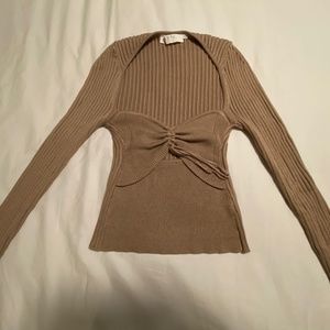 ASTR the Label Cortana Sweater in Nude size Small